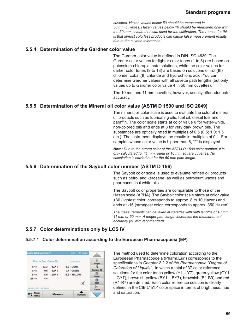 ALTANA LCM IV User Manual | Page 58 / 113