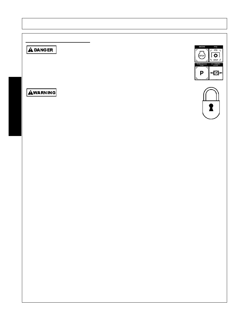 2 dismounting the tractor, Dismounting the tractor -10, Operation | Opera t ion | Bush Hog 1947 User Manual | Page 50 / 102