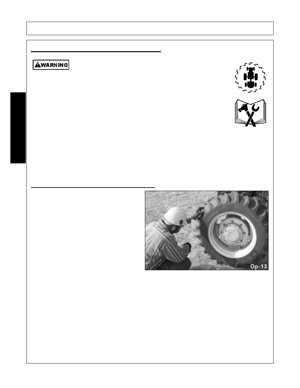 Pre-operation inspection and service, 1 tractor pre-operation inspection/service, Operation | Opera t ion | Bush Hog 1947 User Manual | Page 52 / 102