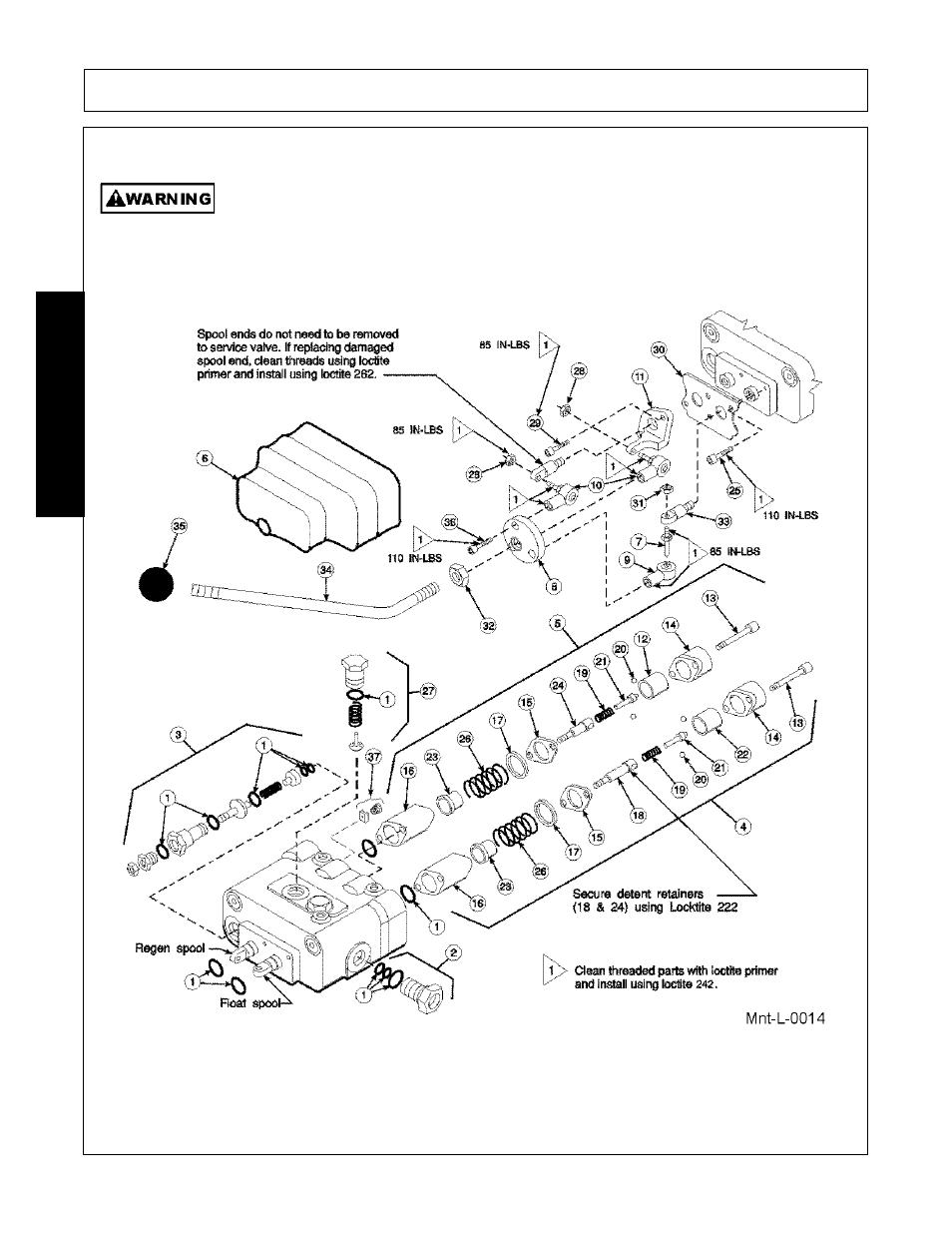 Prince lvr valve service, Prince lvr valve service -8, Maintenance | Bush Hog 1947 User Manual | Page 92 / 102