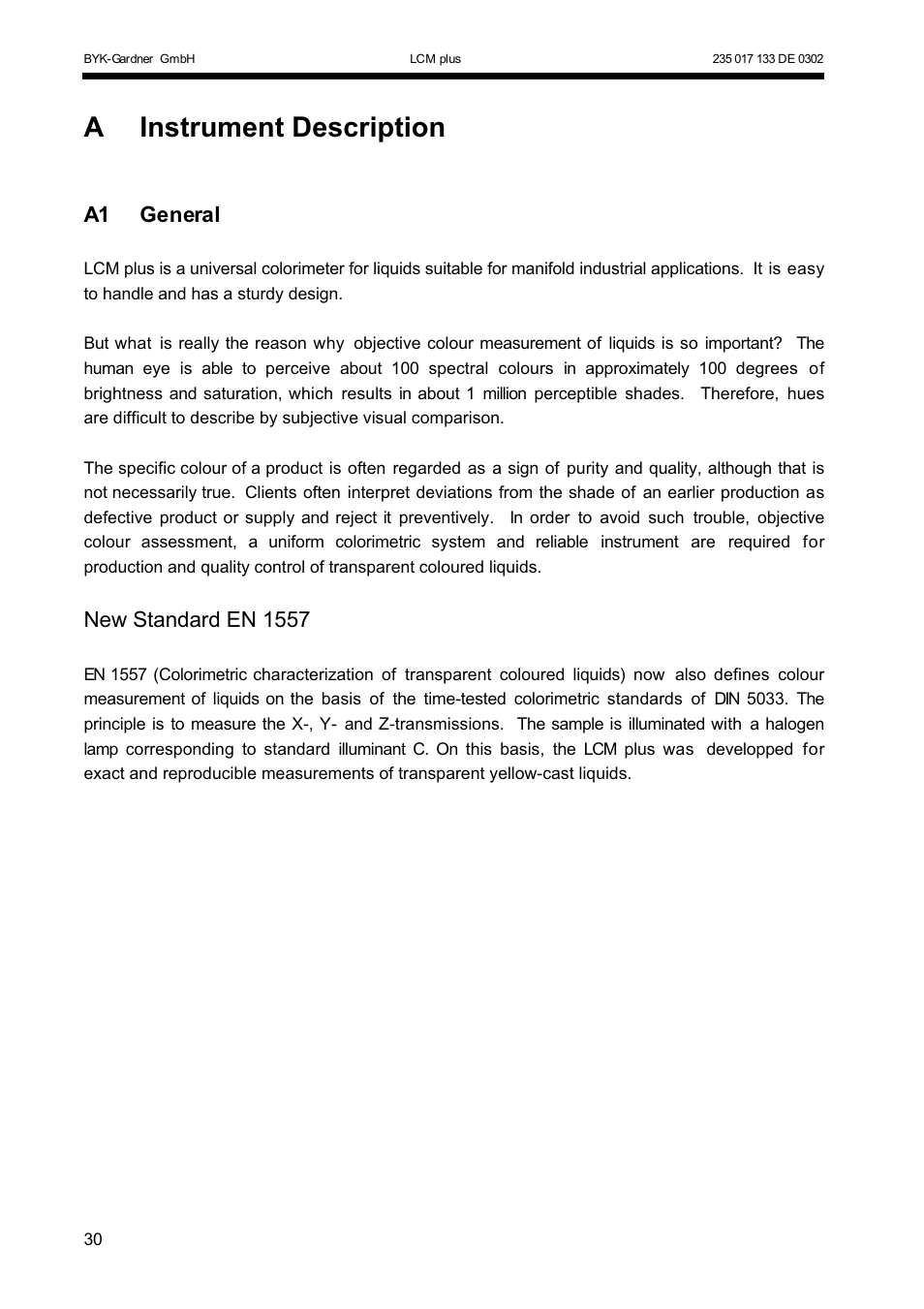 ALTANA LCM plus User Manual | 23 pages
