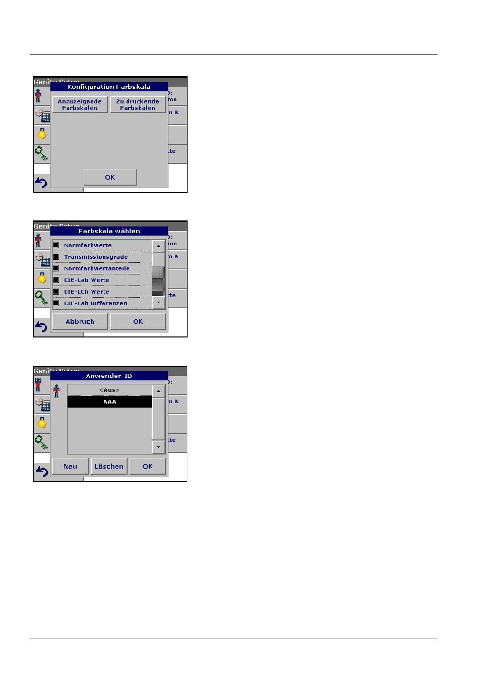 2 proben-id, Standardfunktionen | ALTANA LCS III User Manual | Page 109 / 370