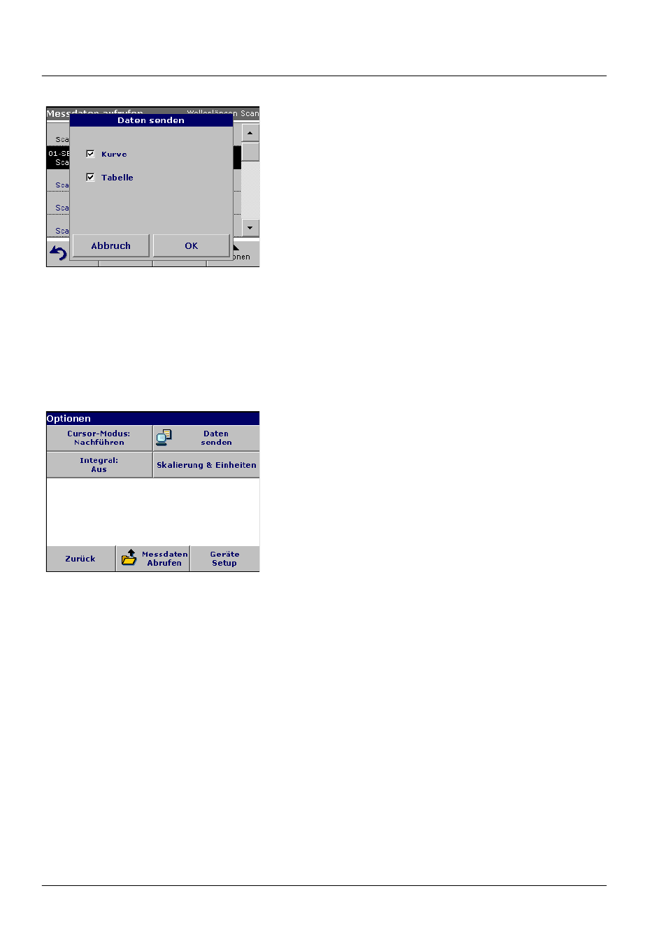 Standardfunktionen | ALTANA LCS III User Manual | Page 127 / 370