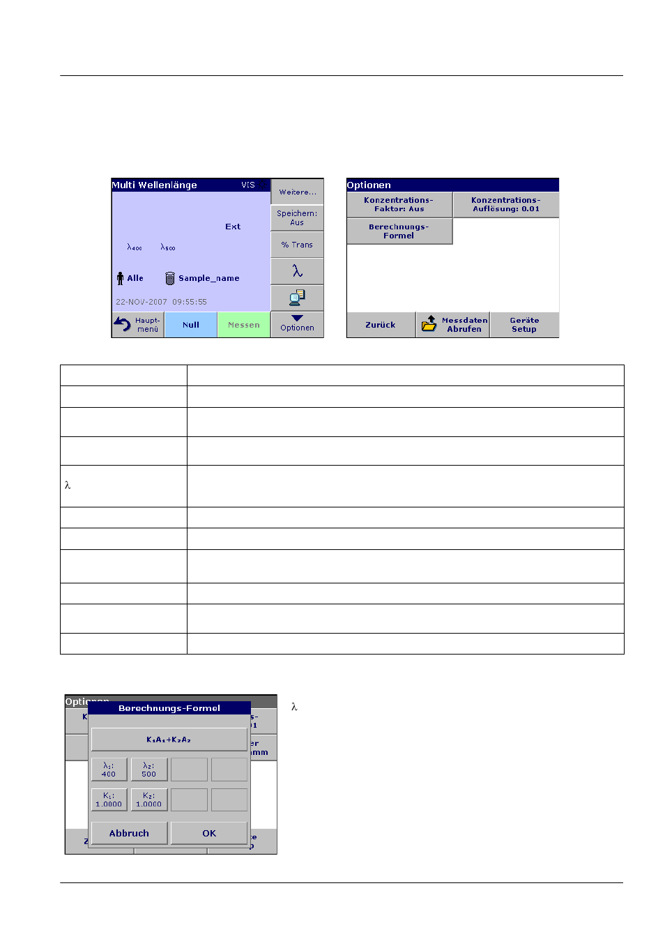 Standardfunktionen | ALTANA LCS III User Manual | Page 152 / 370