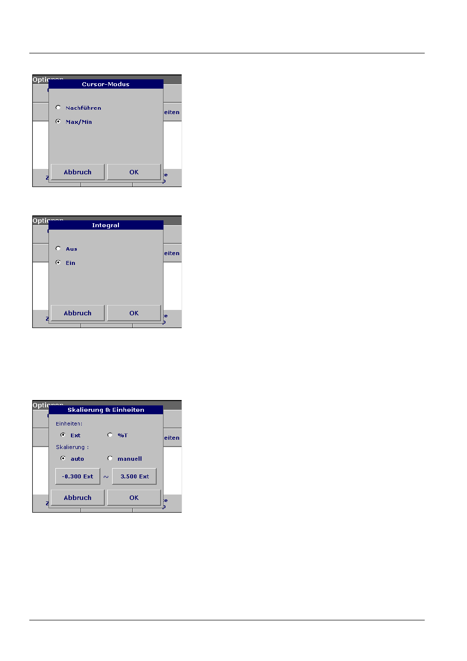 Standardfunktionen | ALTANA LCS III User Manual | Page 157 / 370