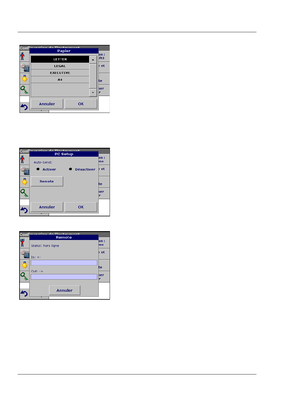 2 configuration du pc, Opérations standard | ALTANA LCS III User Manual | Page 207 / 370
