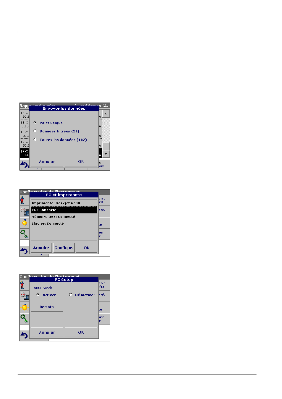 Opérations standard | ALTANA LCS III User Manual | Page 215 / 370