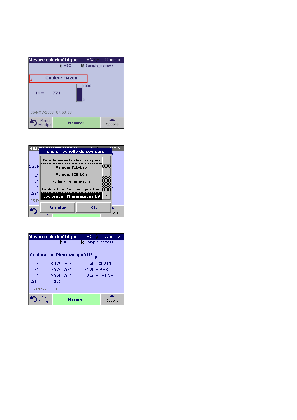 Opérations standard | ALTANA LCS III User Manual | Page 226 / 370