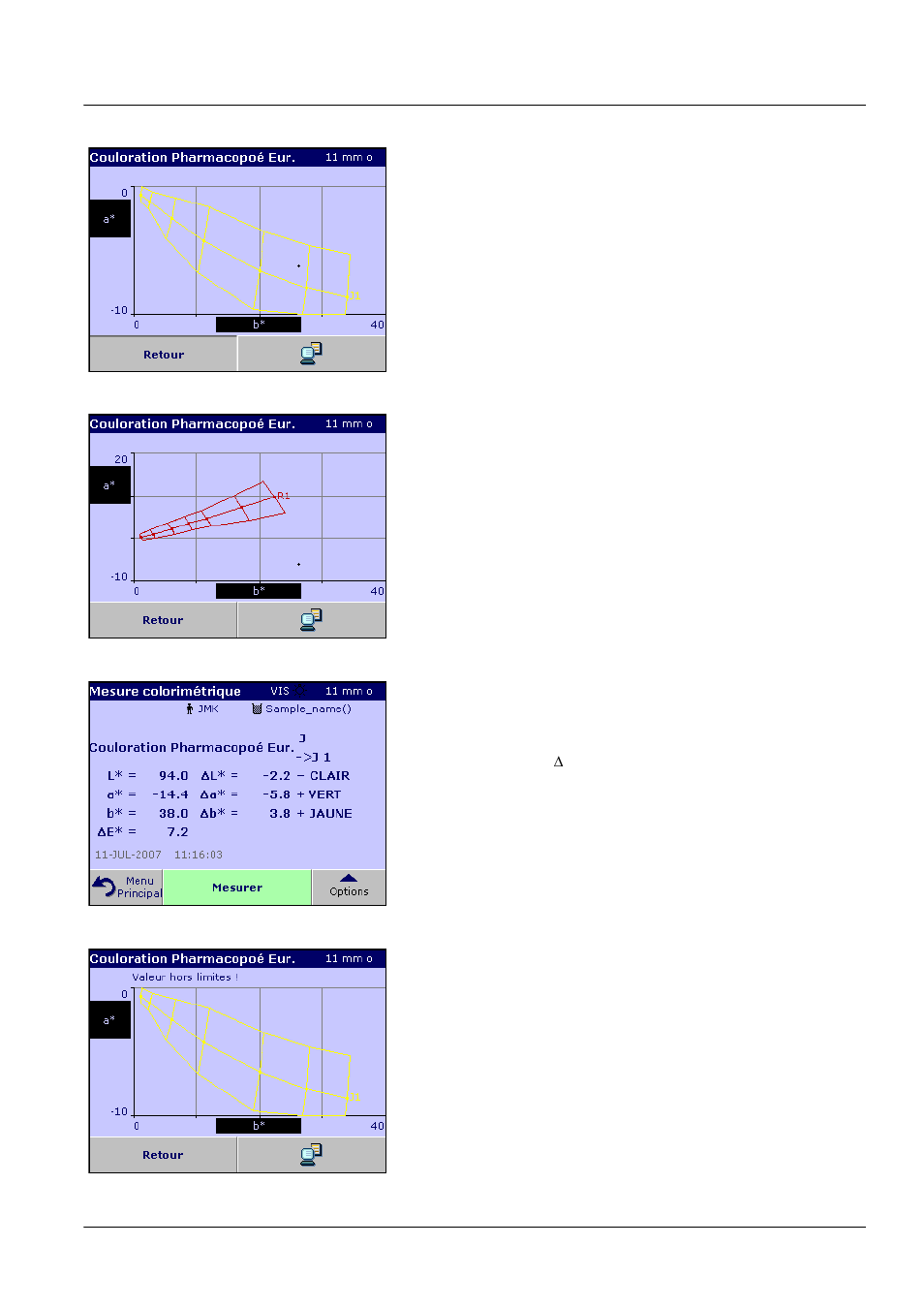 Opérations standard | ALTANA LCS III User Manual | Page 230 / 370