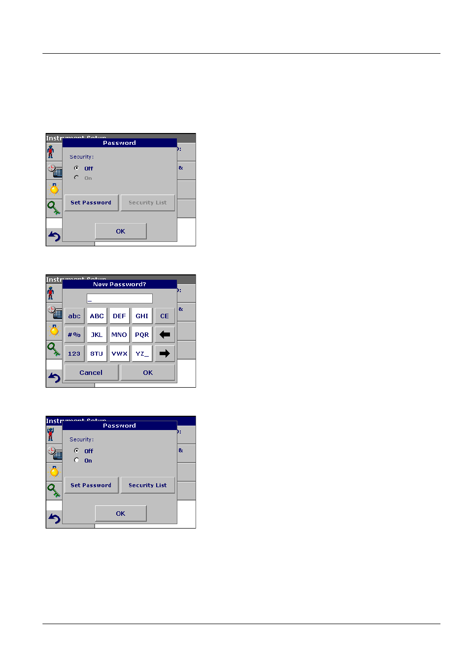 7 password | ALTANA LCS III User Manual | Page 26 / 370