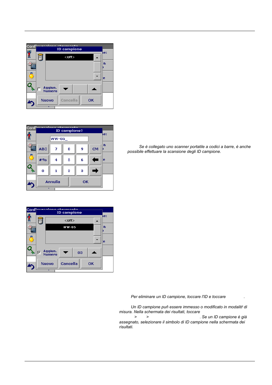 Operazioni standard | ALTANA LCS III User Manual | Page 294 / 370