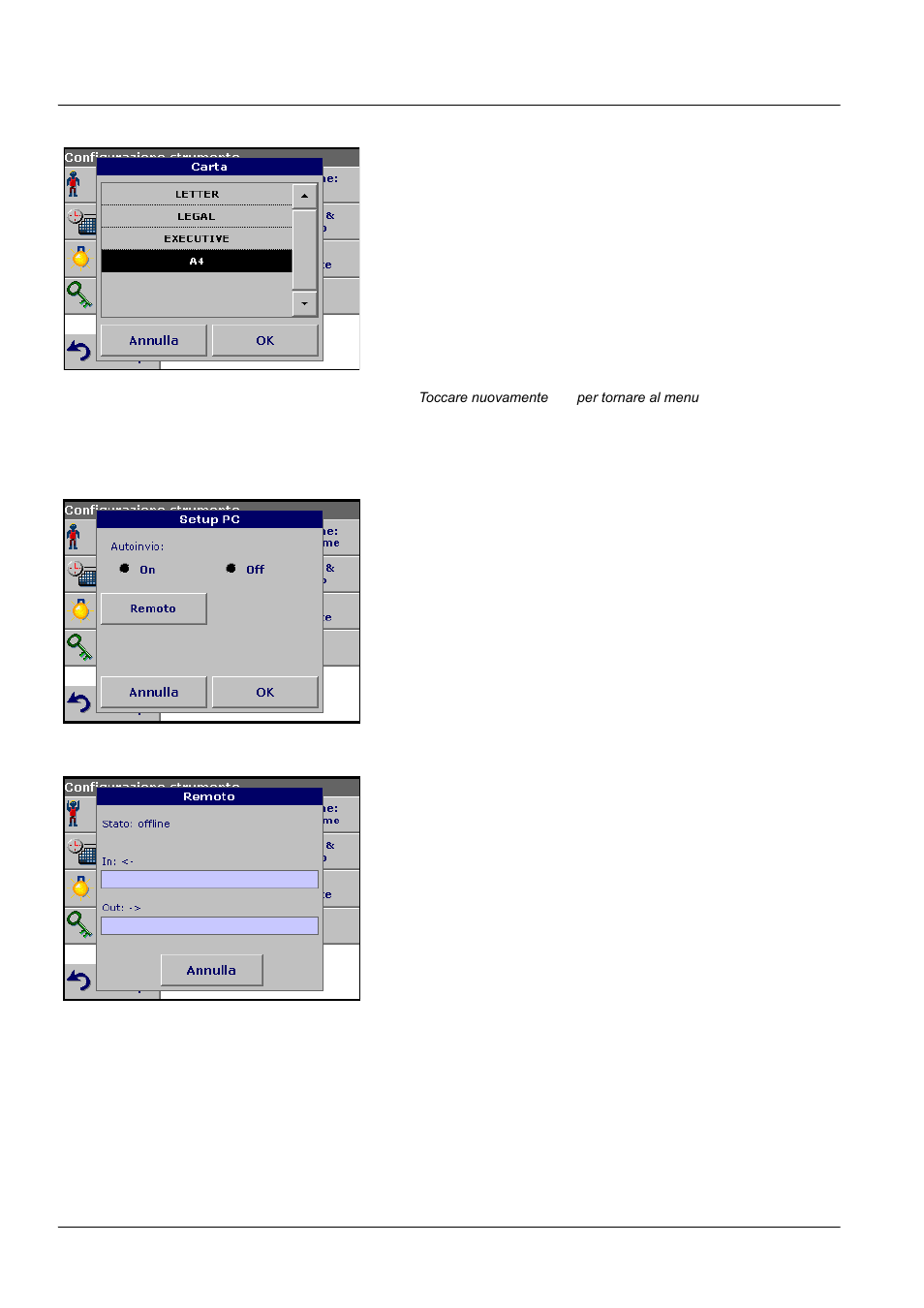 2 configurazione pc, Operazioni standard | ALTANA LCS III User Manual | Page 299 / 370