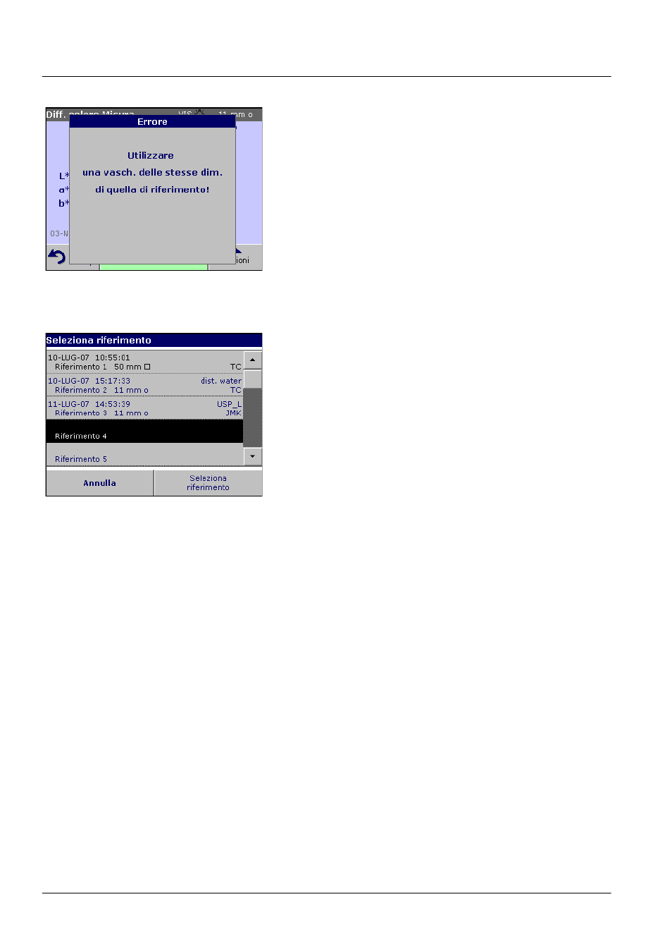 Operazioni standard | ALTANA LCS III User Manual | Page 331 / 370