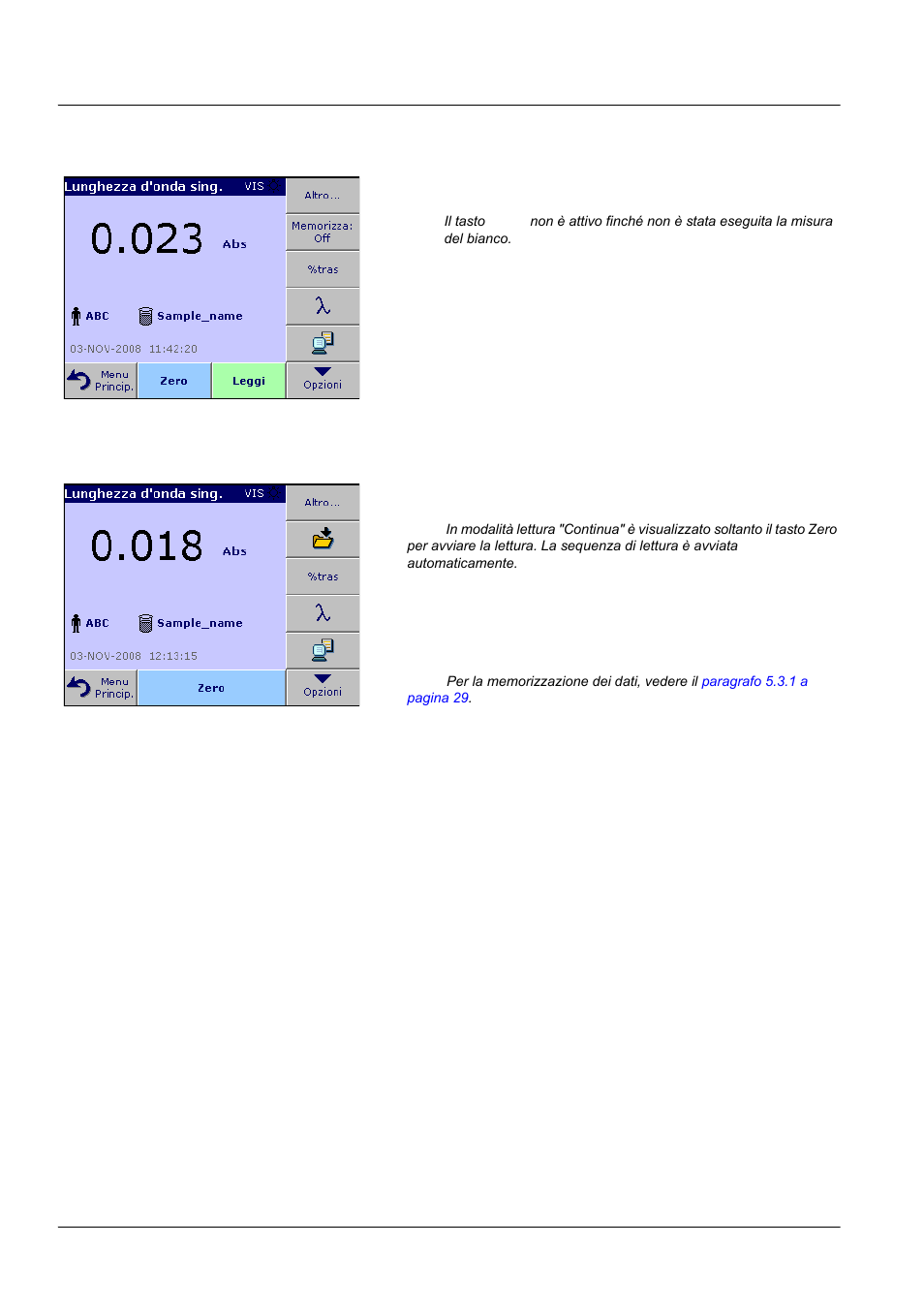 Operazioni standard | ALTANA LCS III User Manual | Page 335 / 370