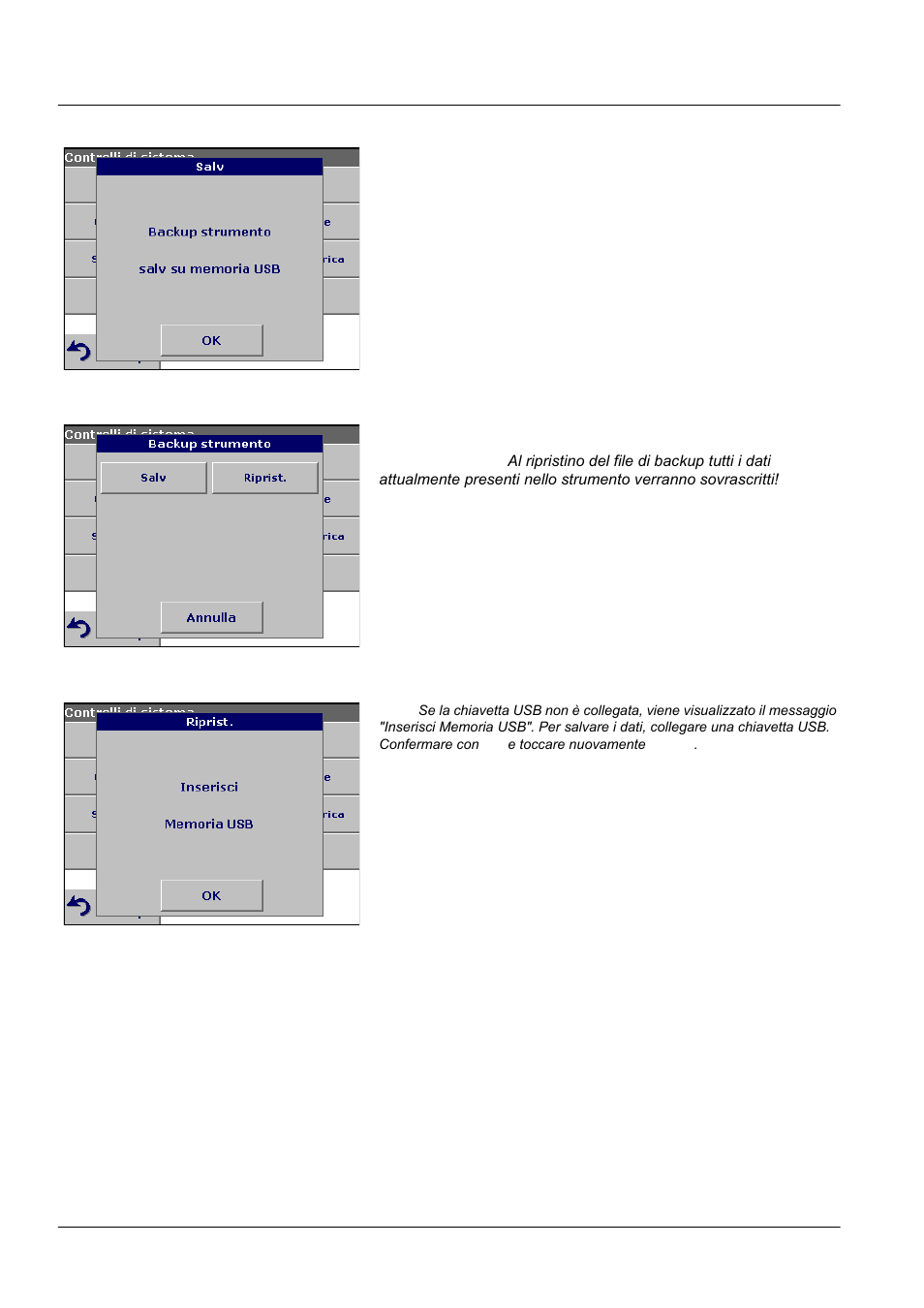 Operazioni avanzate | ALTANA LCS III User Manual | Page 355 / 370