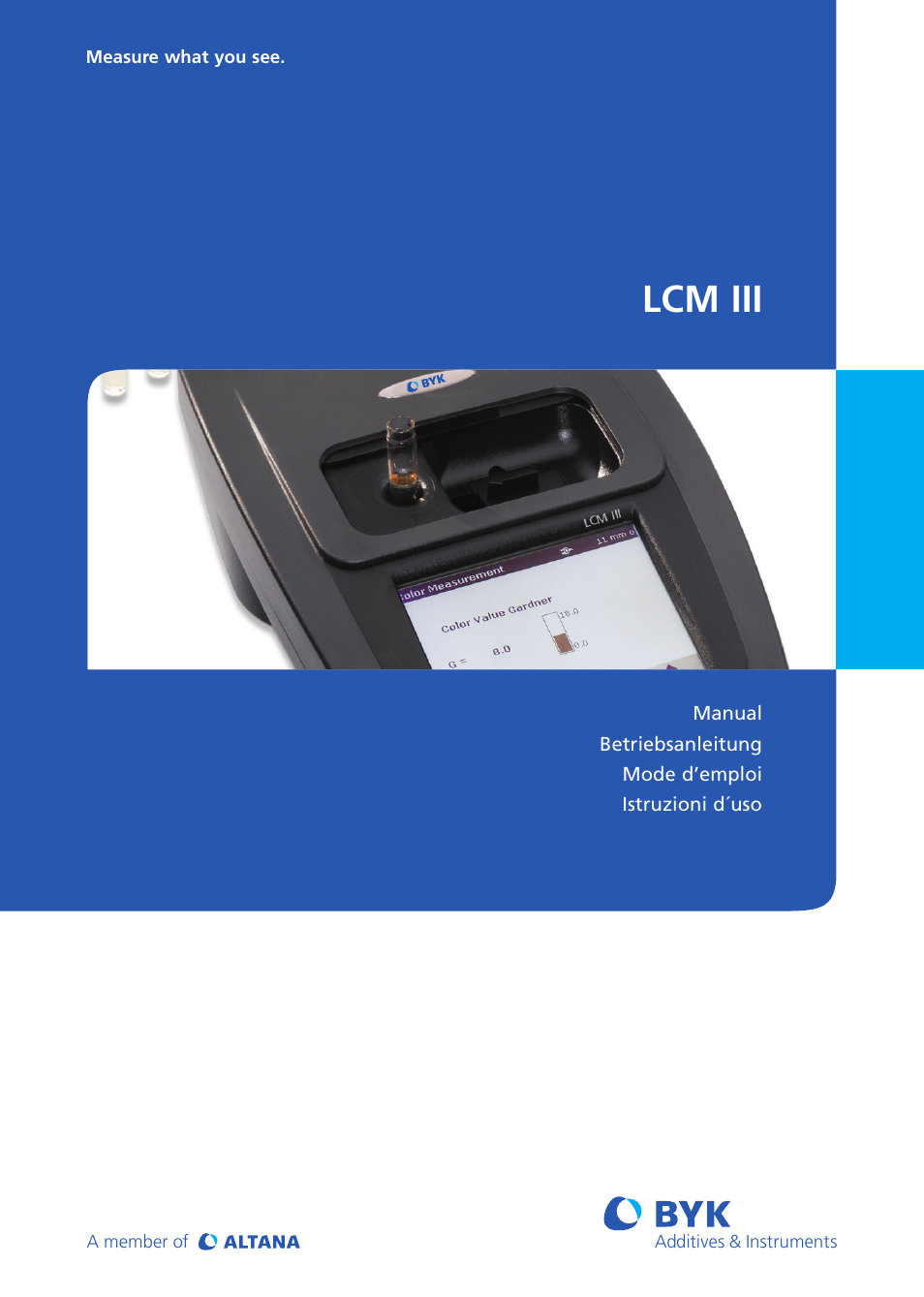 ALTANA LCM III User Manual | 234 pages