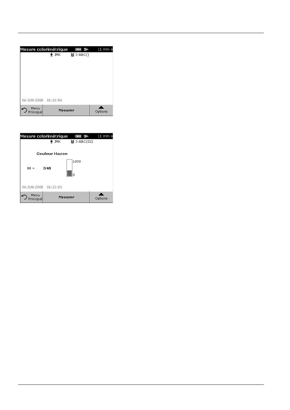 Opérations standard | ALTANA LCM III User Manual | Page 149 / 234