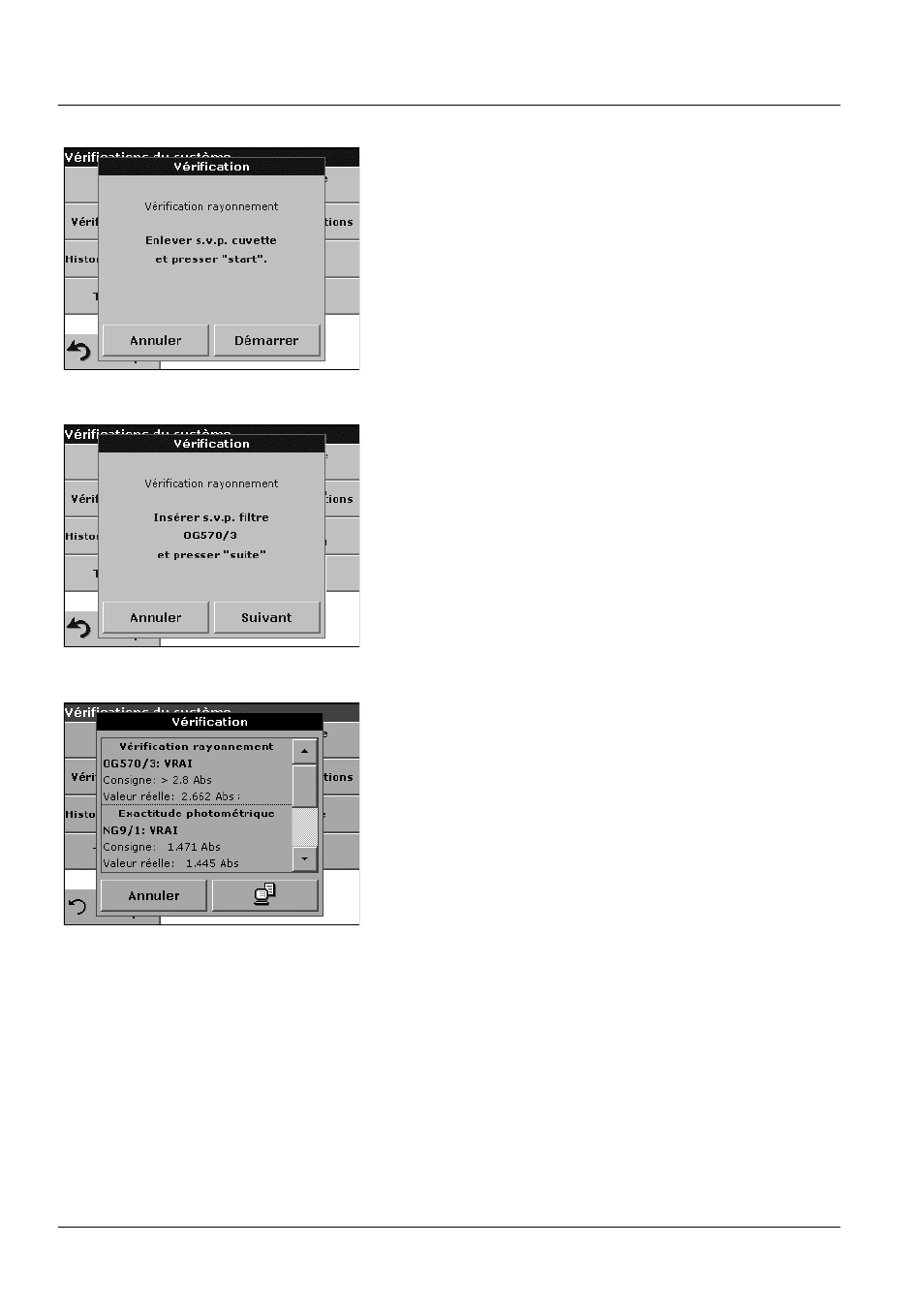 4 résultats vérifications | ALTANA LCM III User Manual | Page 157 / 234