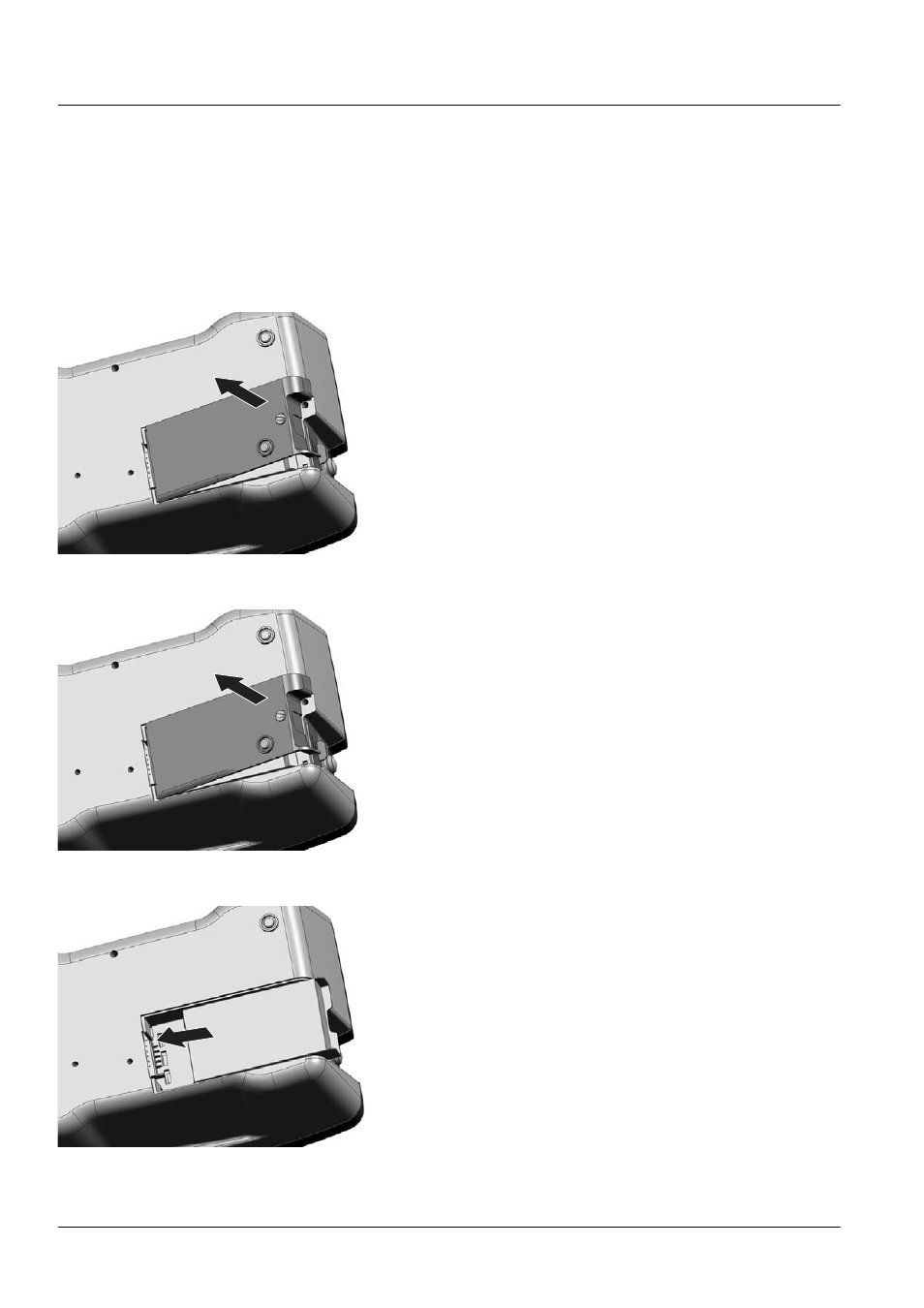 2 mise en place ou changement de la pile | ALTANA LCM III User Manual | Page 163 / 234