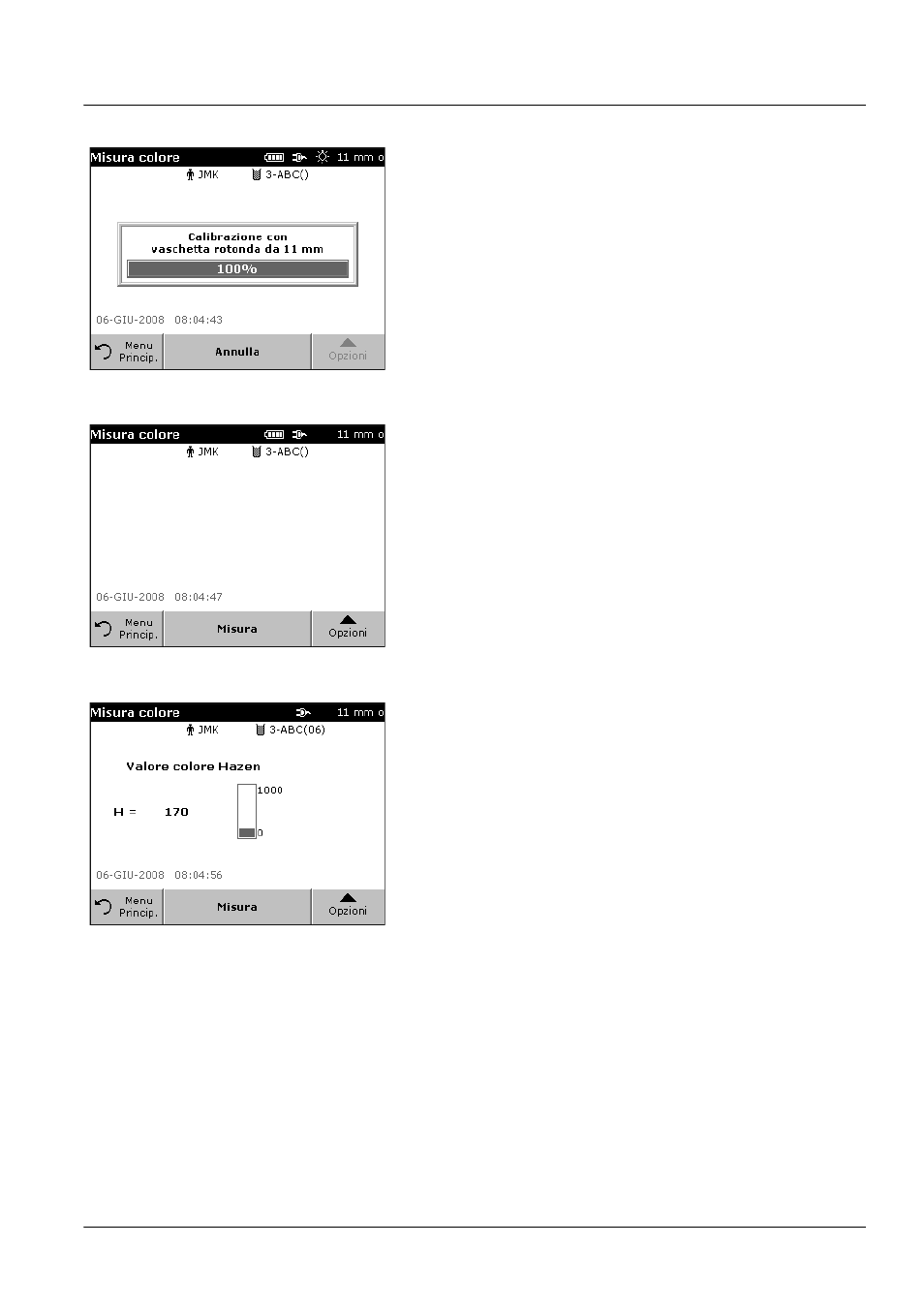 Operazioni standard | ALTANA LCM III User Manual | Page 204 / 234