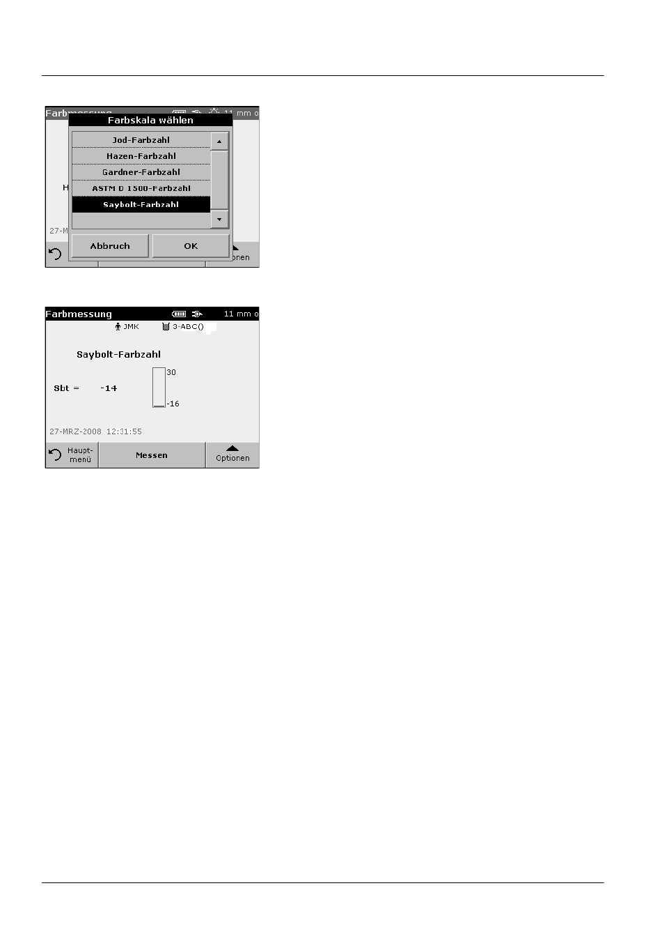 2 bestimmung der jod-farbzahl | ALTANA LCM III User Manual | Page 93 / 234
