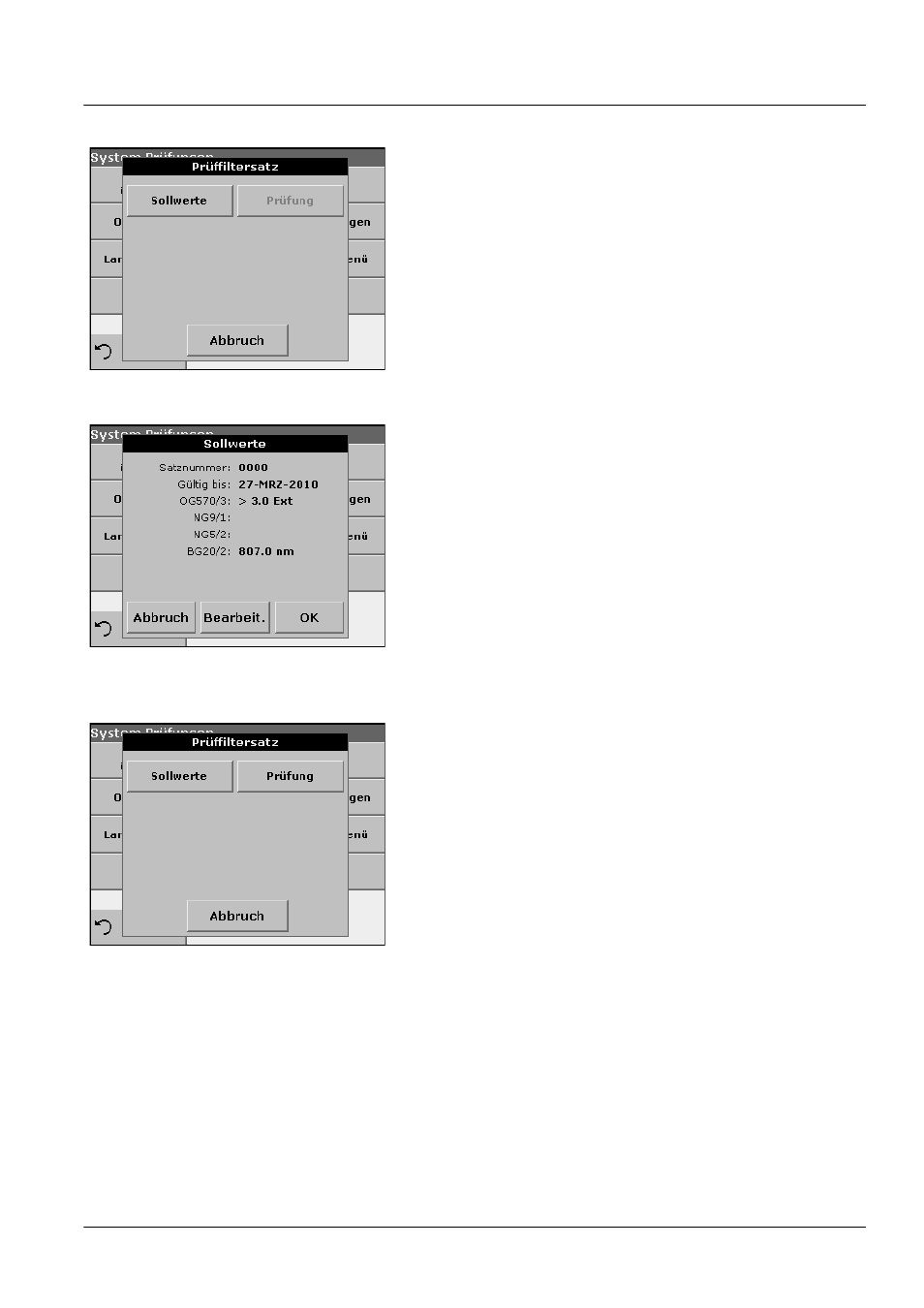 Erweiterte funktionen | ALTANA LCM III User Manual | Page 98 / 234