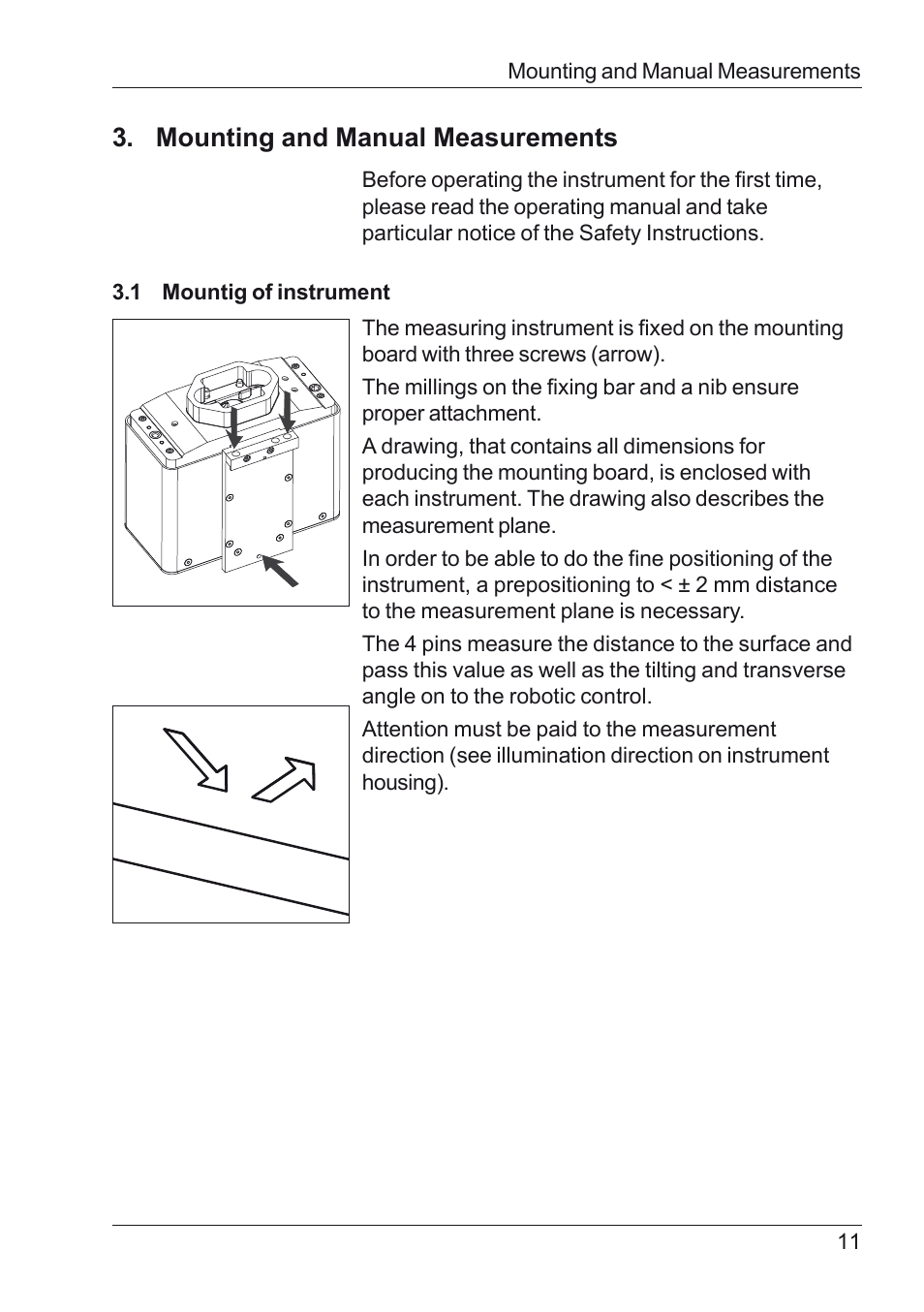 Mounting and manual measurements | ALTANA BYK-mac i ROBOTIC Manual User Manual | Page 12 / 26