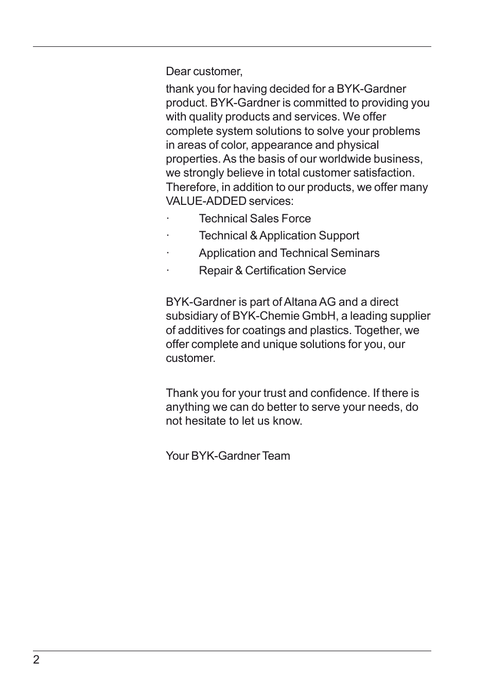 ALTANA BYK-mac i ROBOTIC Manual User Manual | Page 3 / 26