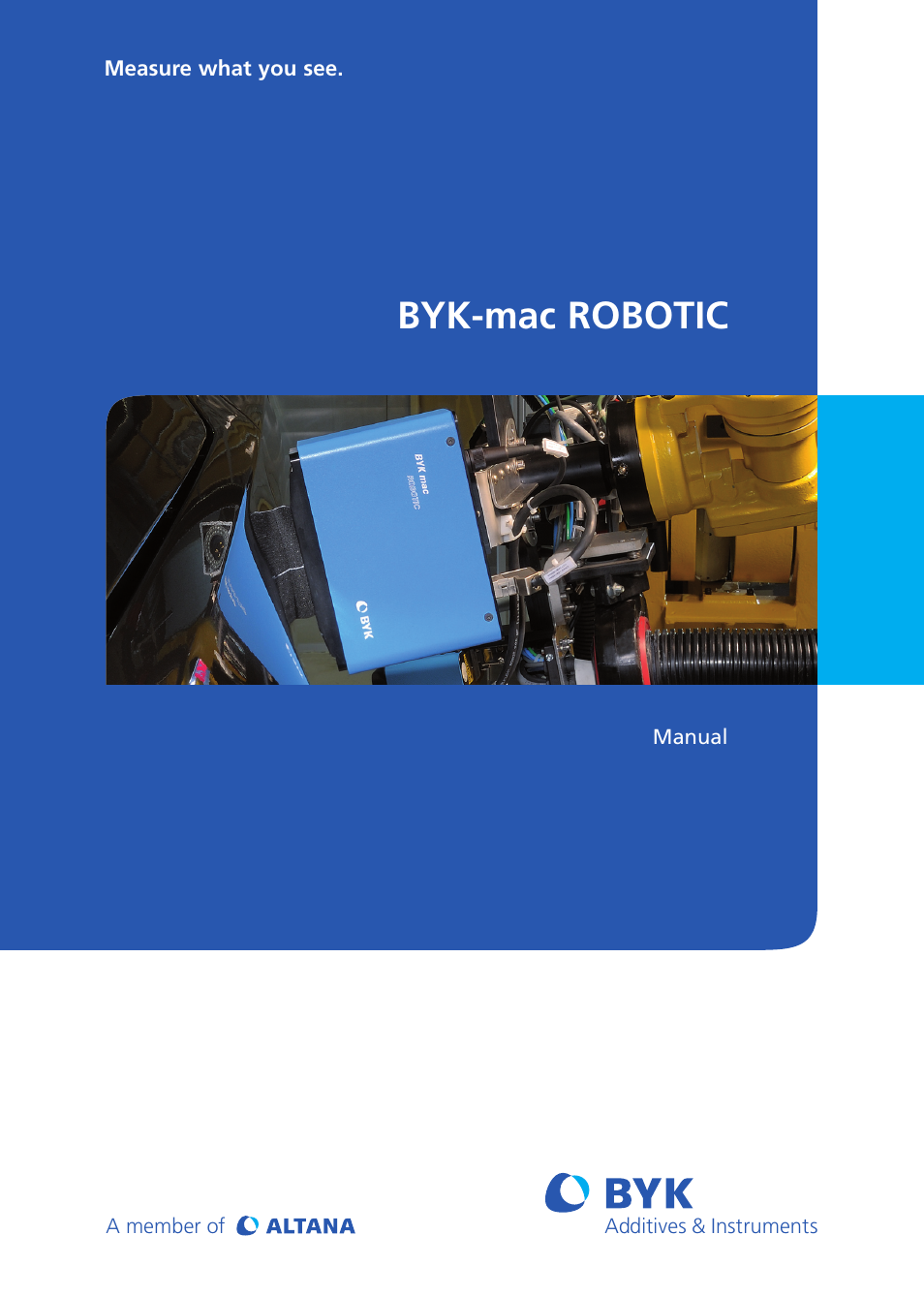 ALTANA BYK-mac ROBOTIC Manual User Manual | 26 pages