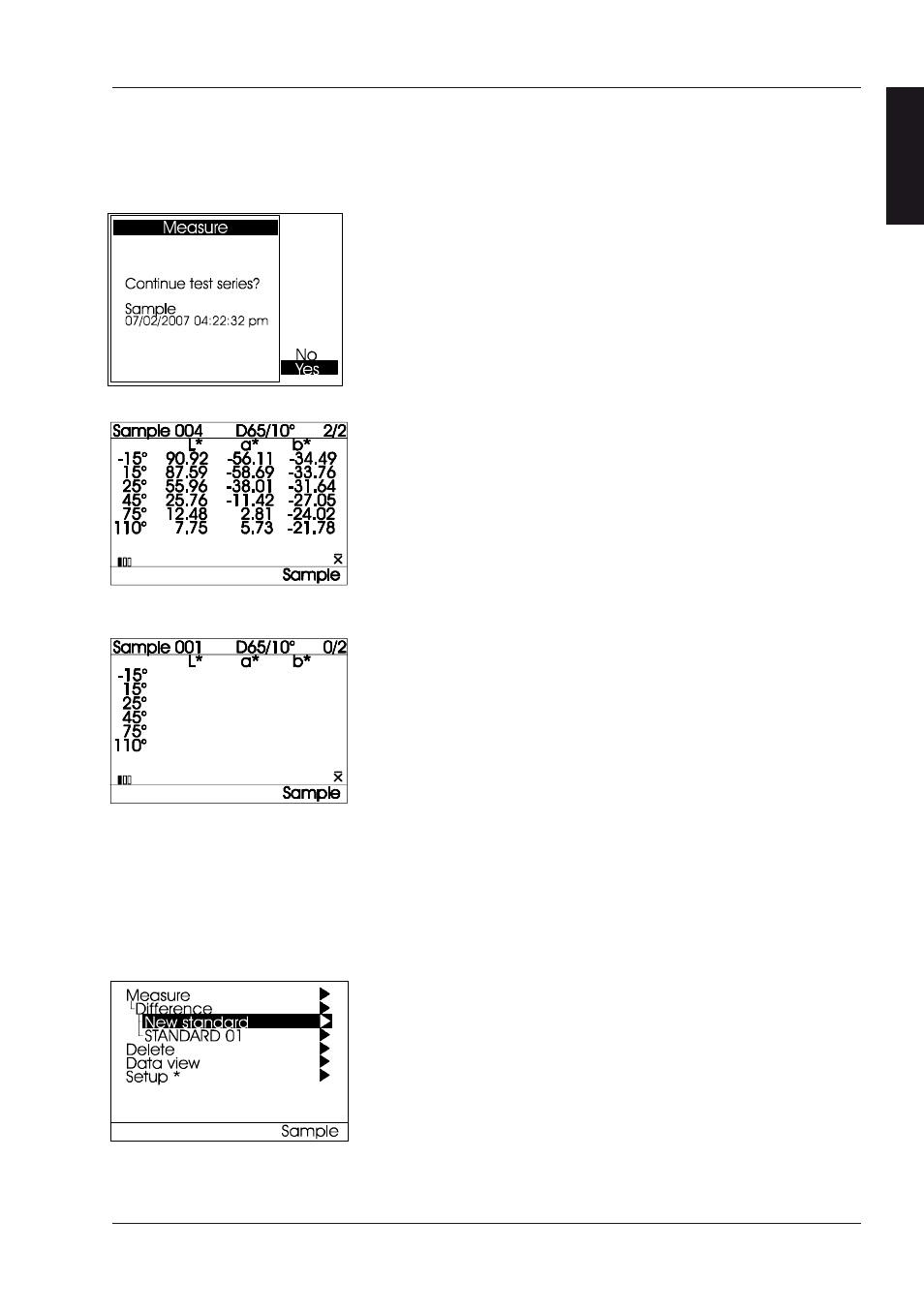 2 sample, 3 difference | ALTANA BYK-mac Manual User Manual | Page 28 / 64