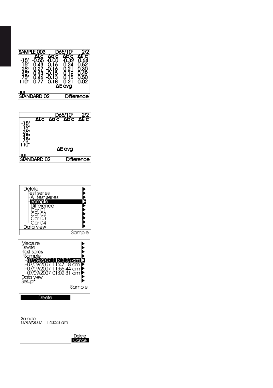 2 checkzone, 3 test series | ALTANA BYK-mac Manual User Manual | Page 35 / 64