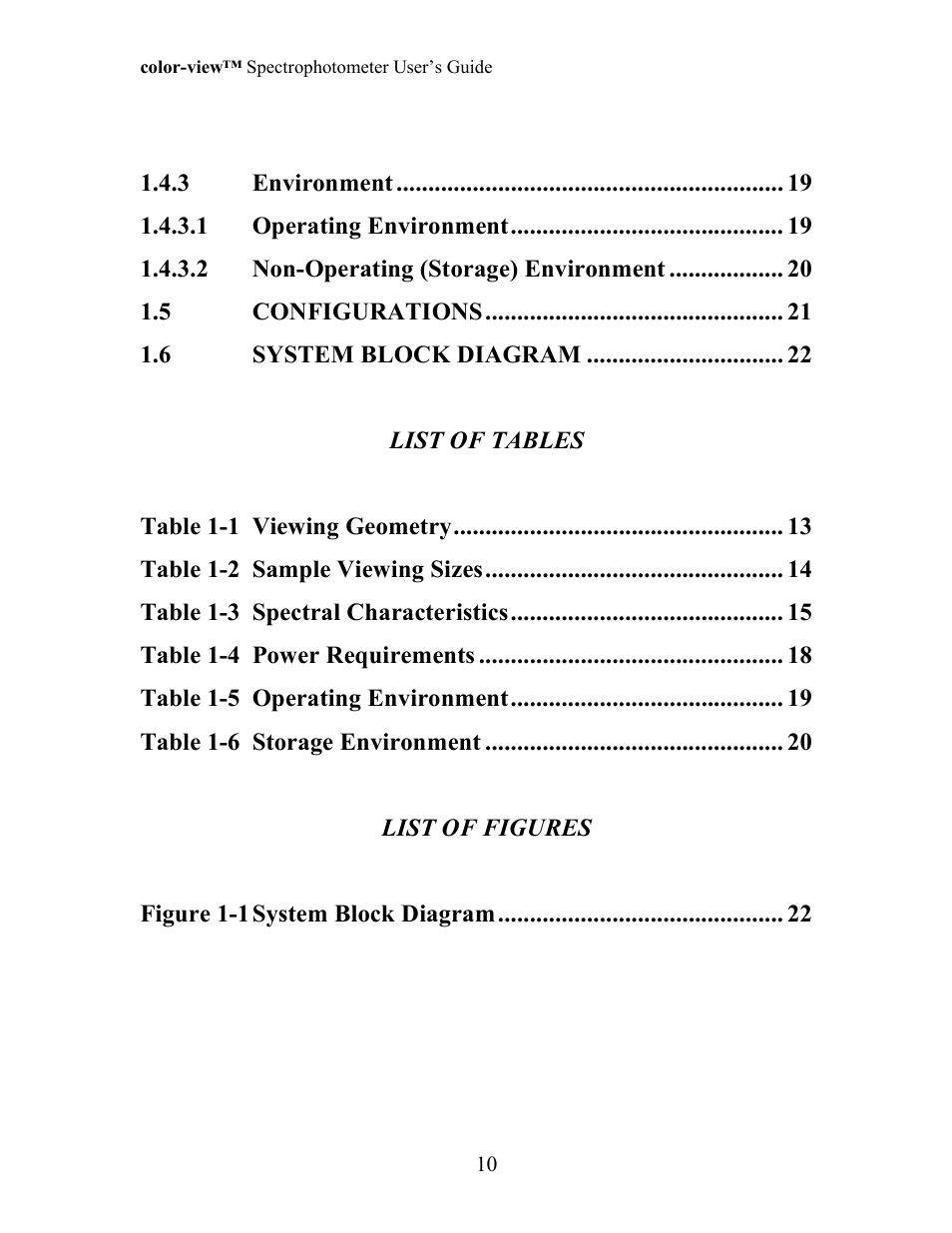 ALTANA Color-View User Manual | Page 6 / 75