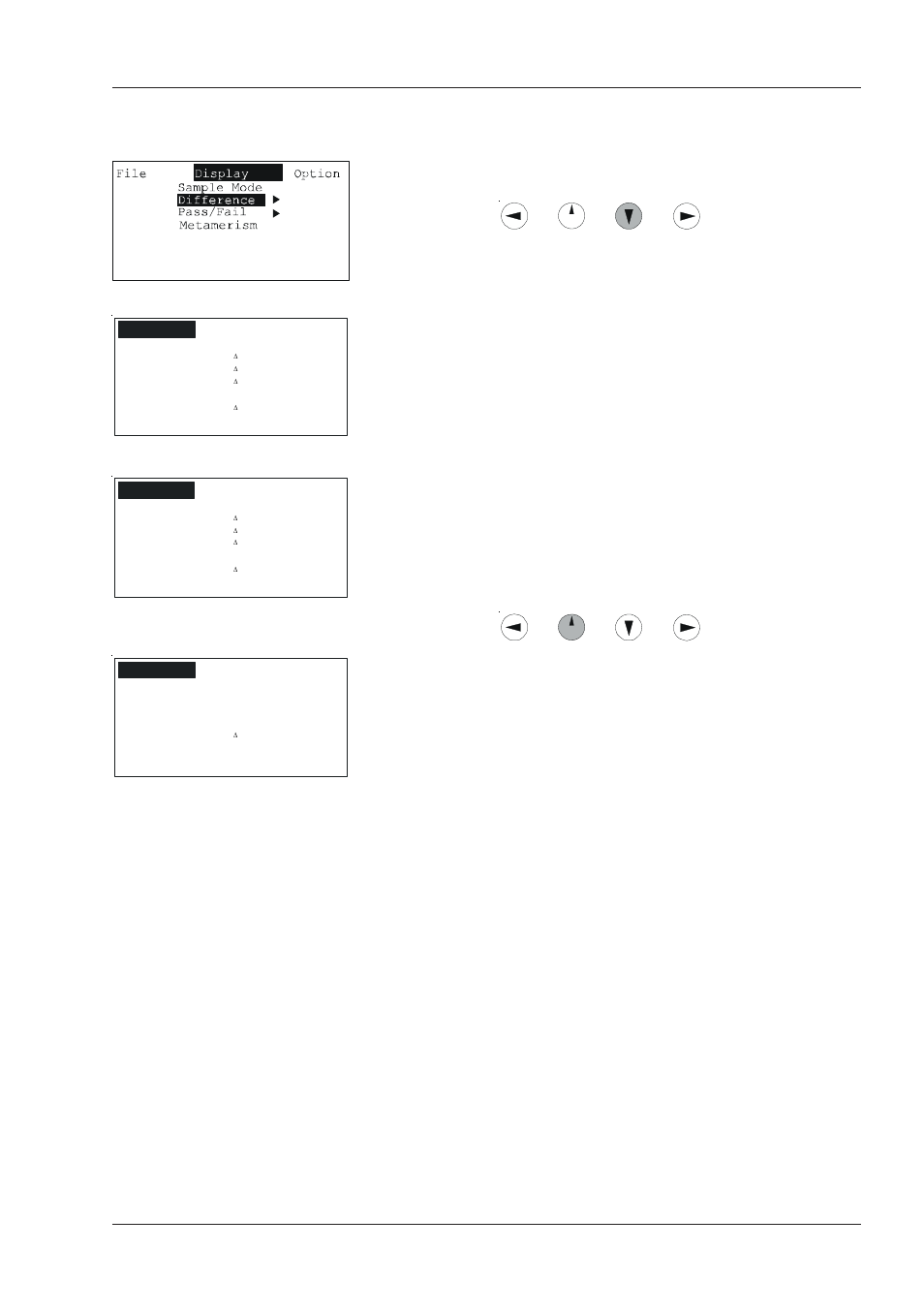 Display | ALTANA Spectro-Guide Sphere Gloss Manual User Manual | Page 34 / 74