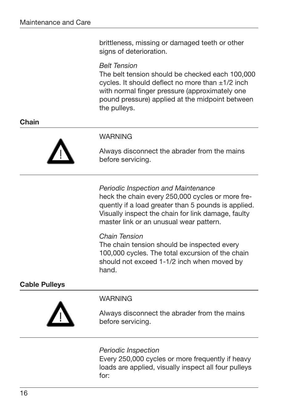 ALTANA Abrasion Tester User Manual | Page 17 / 30