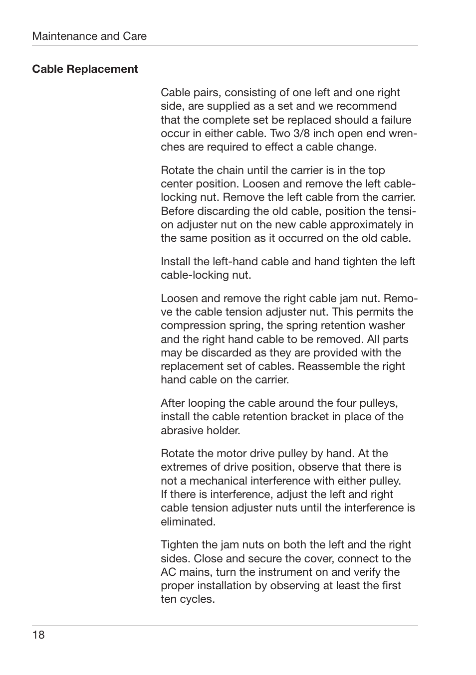 ALTANA Abrasion Tester User Manual | Page 19 / 30