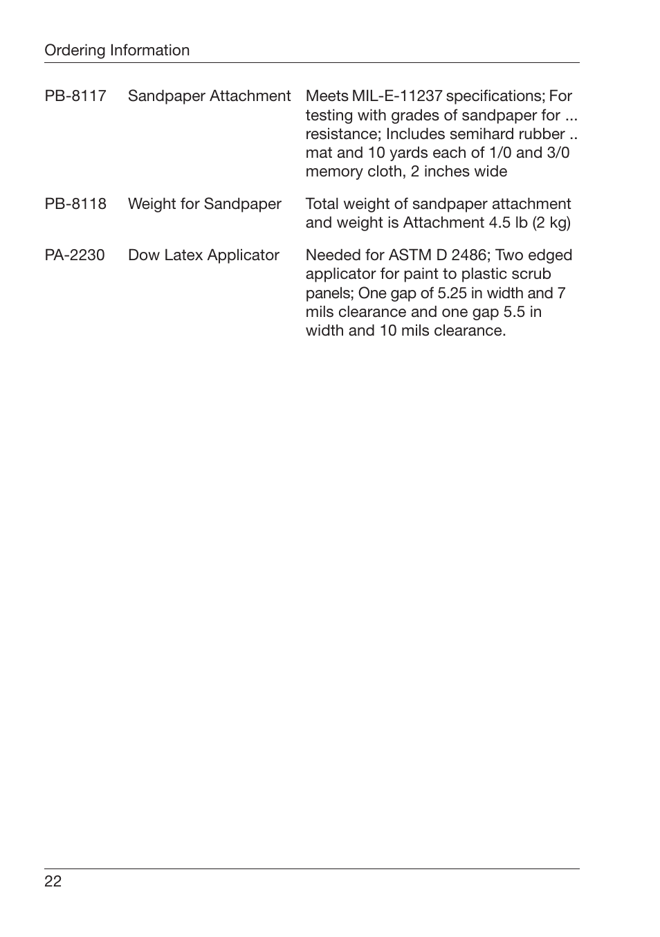 ALTANA Abrasion Tester User Manual | Page 23 / 30