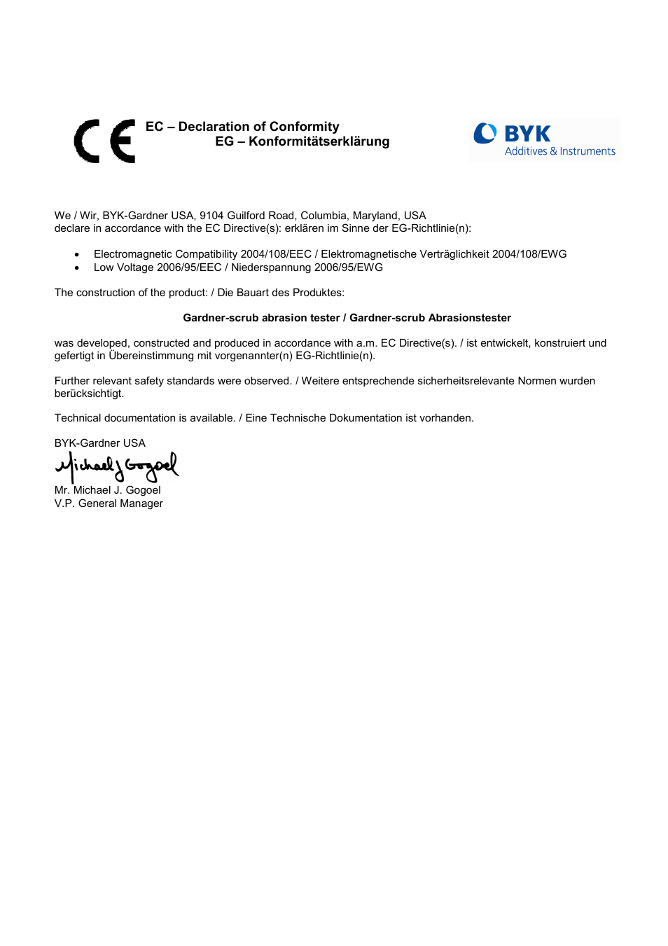ALTANA Gardner-Scrub Manual User Manual | Page 16 / 17