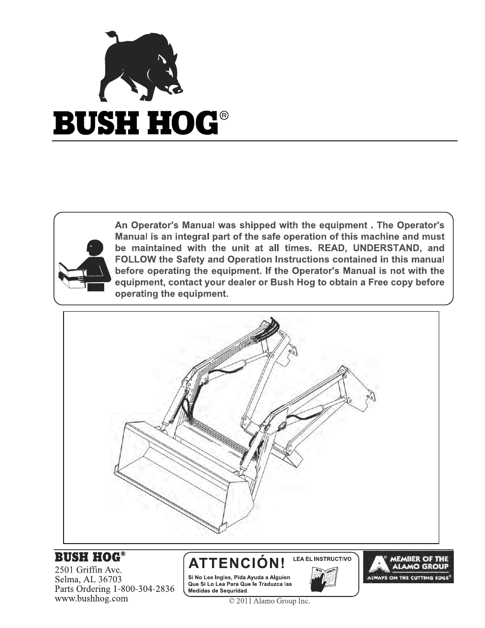 Bush Hog 1747 User Manual | 30 pages