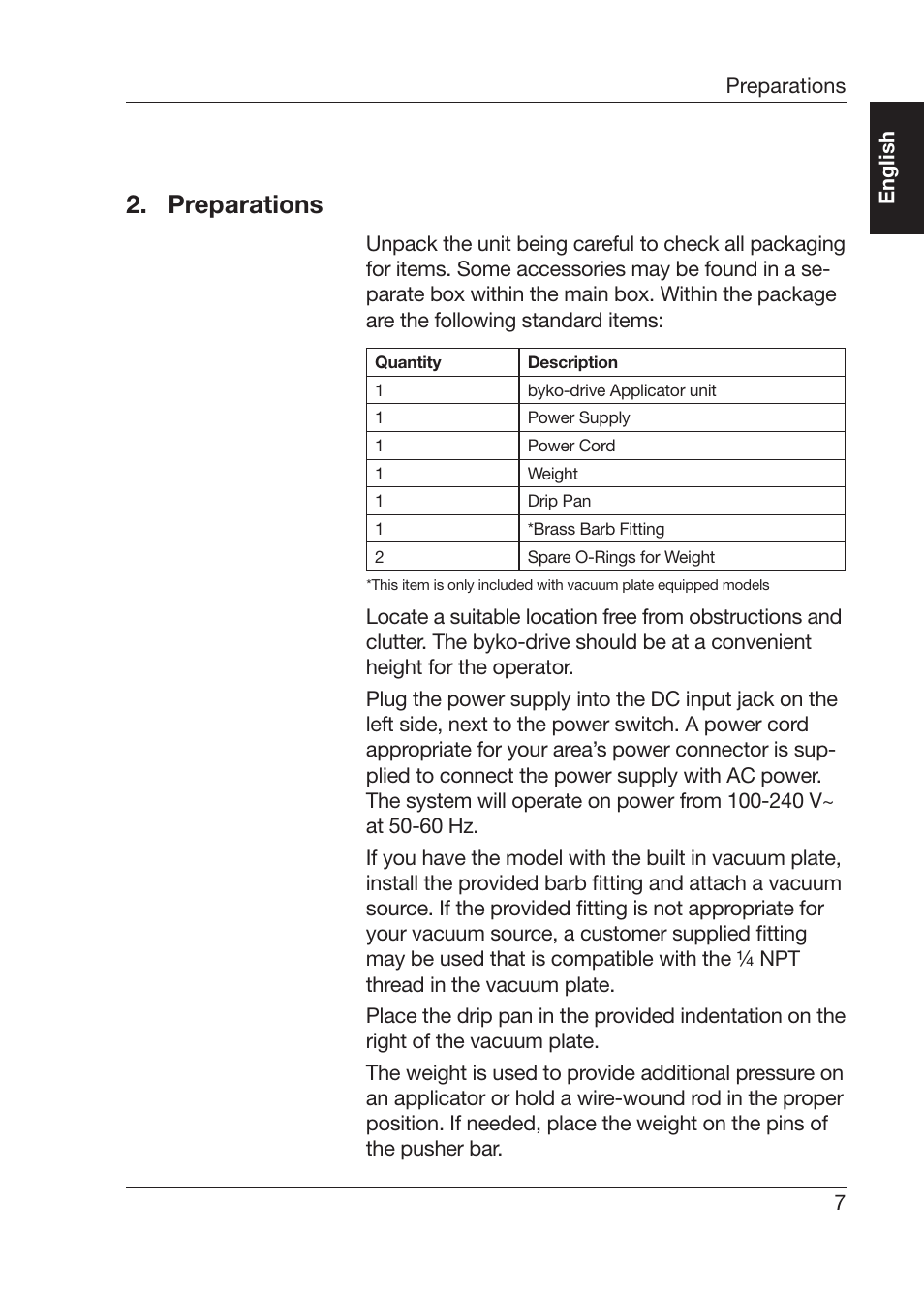 Preparations | ALTANA Byko-Drive Manual User Manual | Page 9 / 24