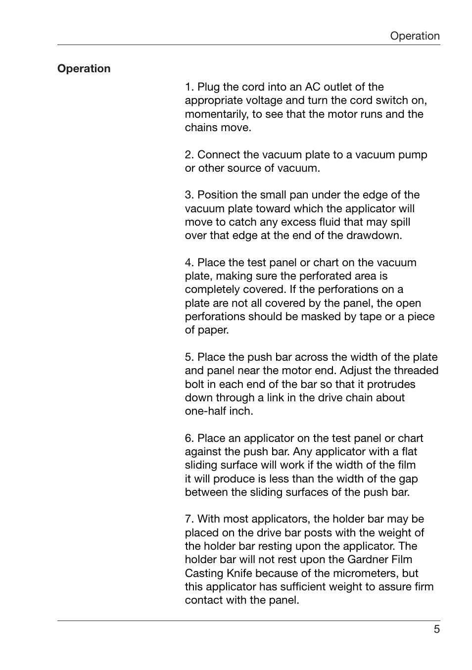 ALTANA BYK-Gardner Mechanical Drive User Manual | Page 6 / 8