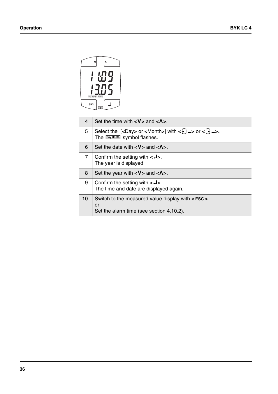 ALTANA LC 4 User Manual | Page 36 / 61