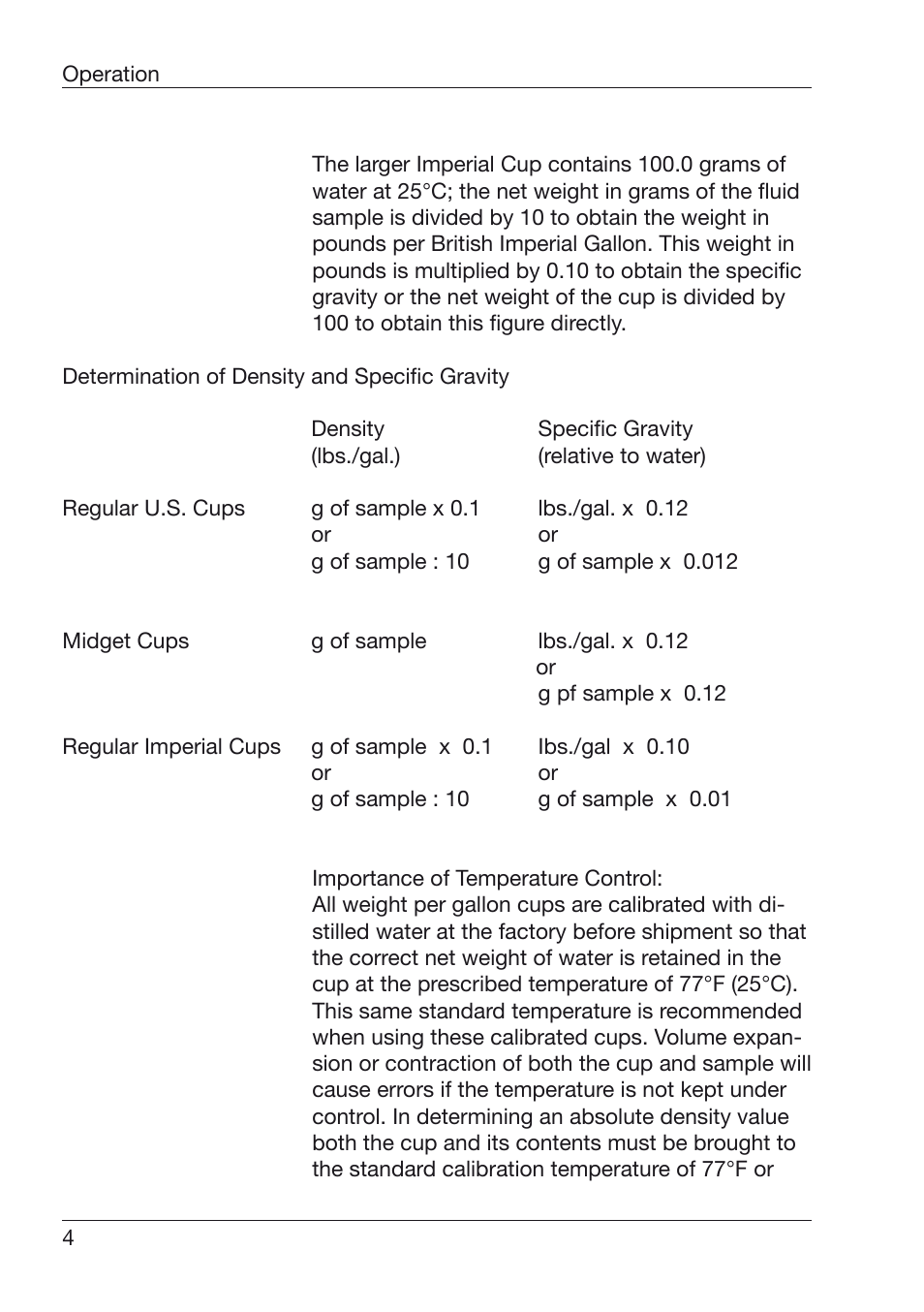 ALTANA Weight per Gallon Cups User Manual | Page 5 / 8