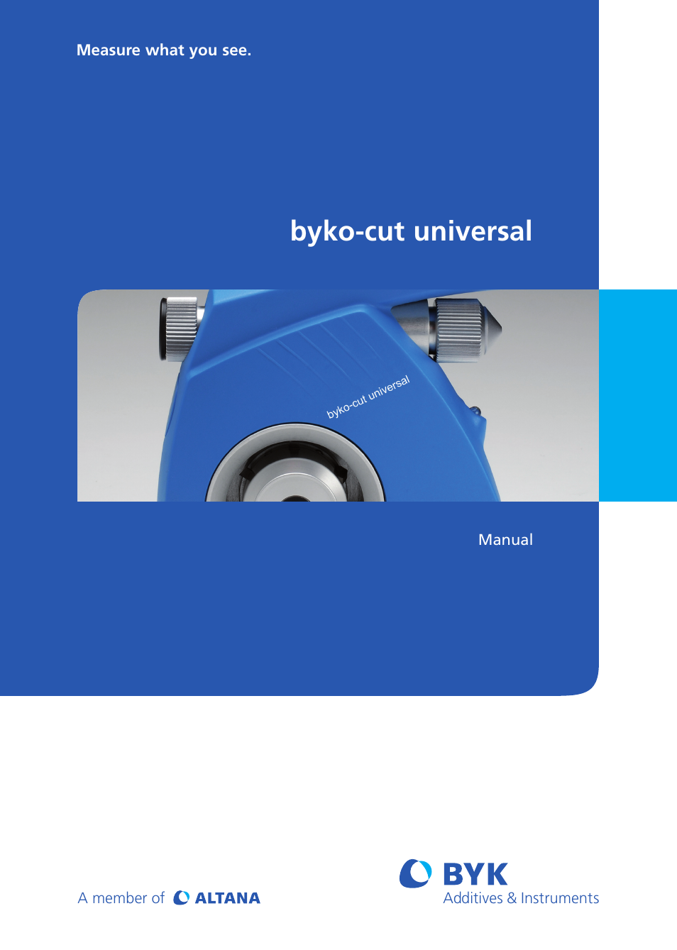 ALTANA Byko-Cut Universal Manual User Manual | 38 pages