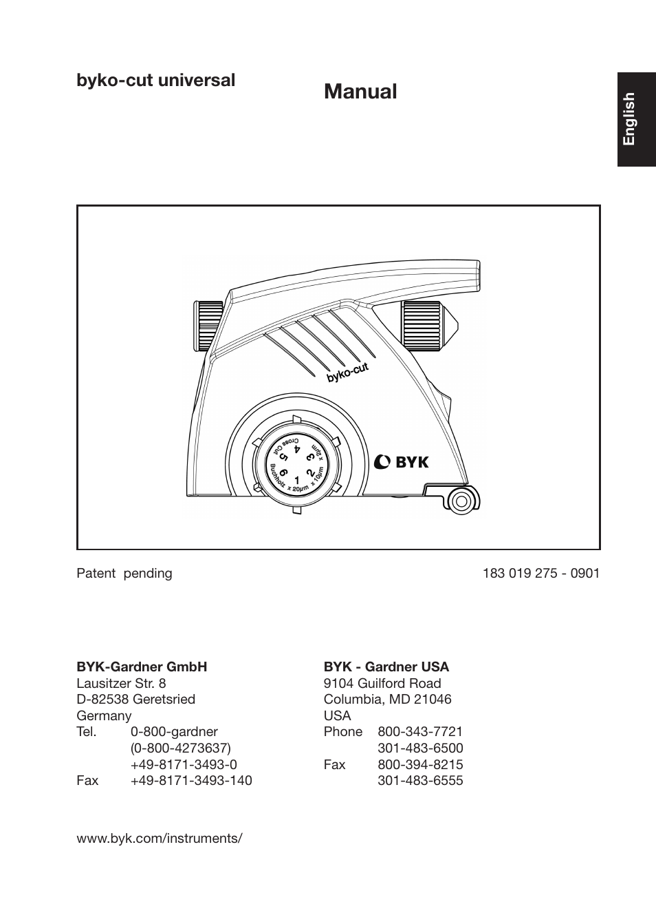 Manual, Byko-cut universal | ALTANA Byko-Cut Universal Manual User Manual | Page 2 / 38