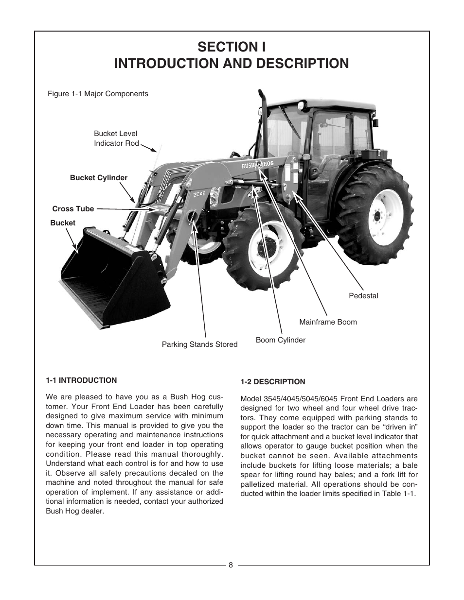 Bush Hog 6045 User Manual | Page 10 / 56