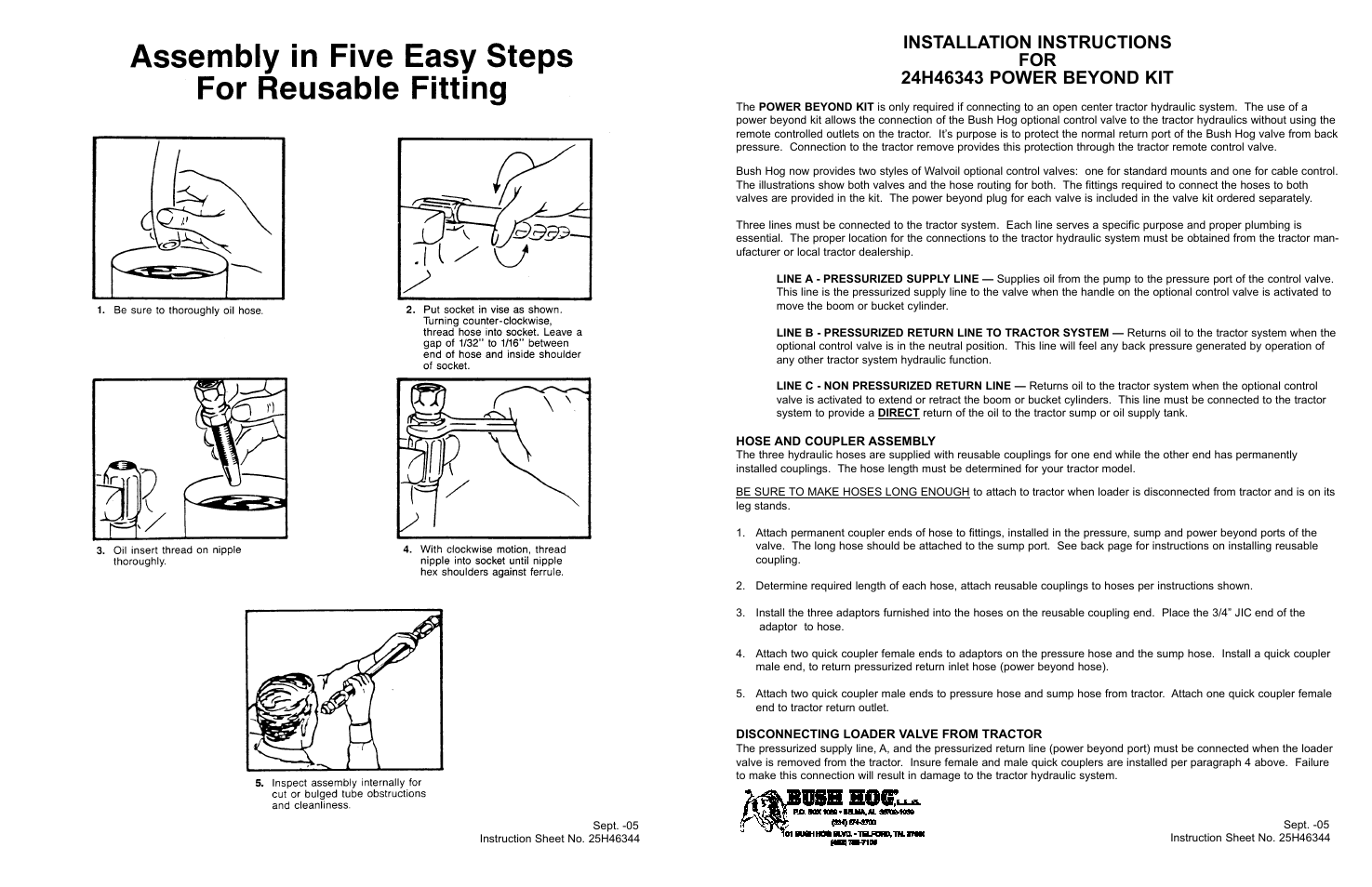 Bush Hog 6045 User Manual | Page 45 / 56