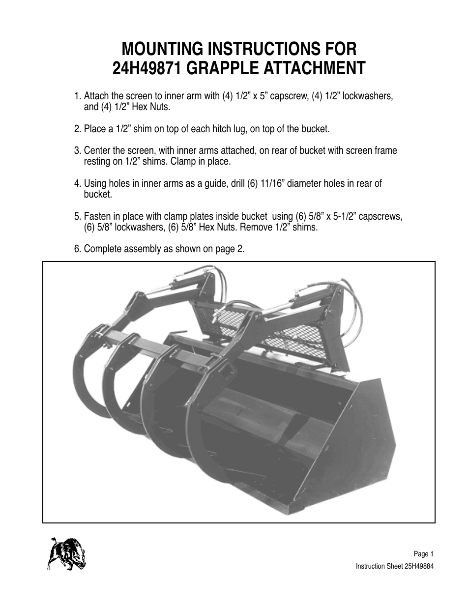 Bush hog | Bush Hog 6045 User Manual | Page 53 / 56