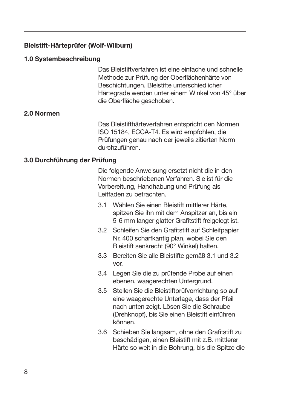 ALTANA Pencil Hardness Tester User Manual | Page 10 / 24