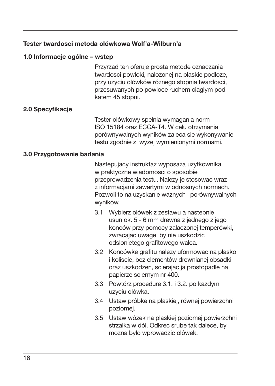 ALTANA Pencil Hardness Tester User Manual | Page 18 / 24