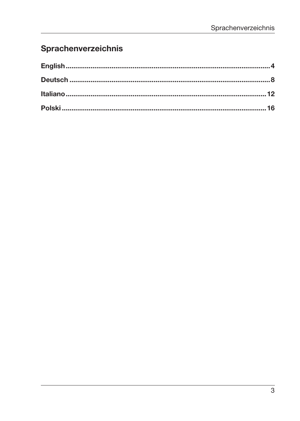 Sprachenverzeichnis | ALTANA Pencil Hardness Tester User Manual | Page 5 / 24